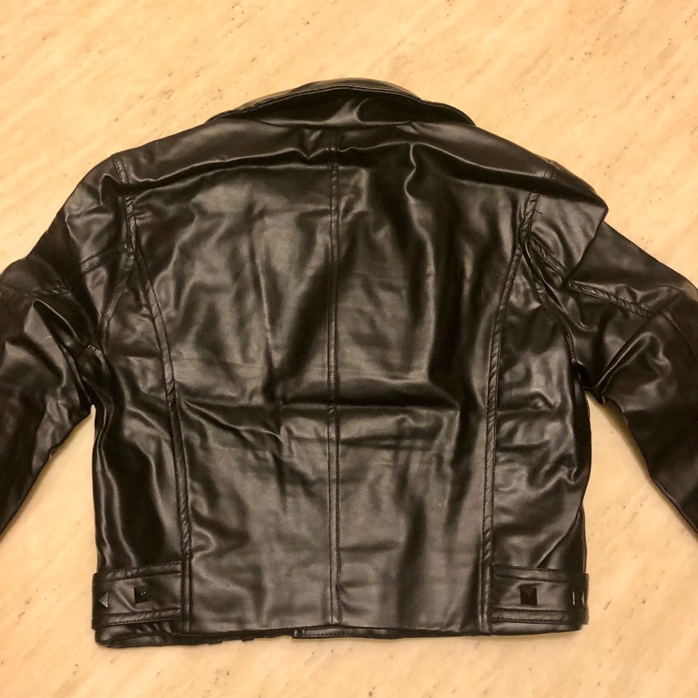 New Avril Lavignes Abbey Dawn Leather Biker Jacket - Picture 6 of 12